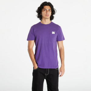 Tričko s krátkým rukávem RIPNDIP Mummy Nermal Pocket Tee Purple