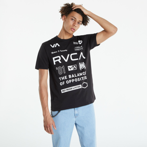 Tričko s krátkým rukávem RVCA All Brands Tee černé