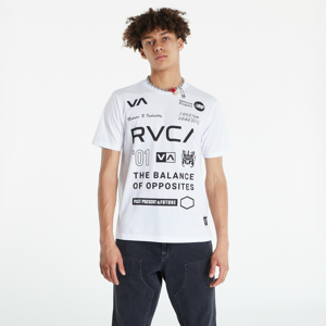 Tričko s krátkým rukávem RVCA All Brands Tee bílé