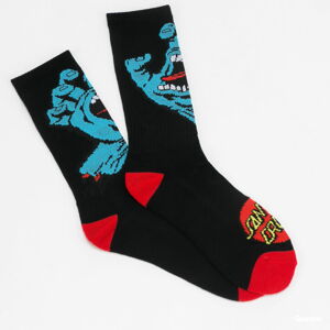 Ponožky Santa Cruz Screaming Hand Socks černé / červené / modré