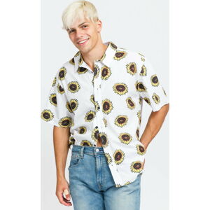 Pánská košile Santa Cruz Sunflower Shirt bílá / žlutá