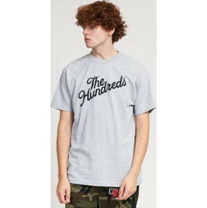 Tričko s krátkým rukávem The Hundreds Forever Slant Logo T-Shirt melange šedé
