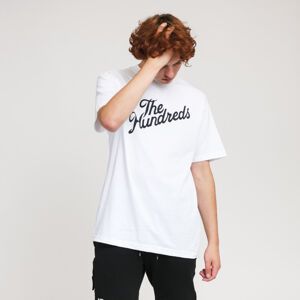 Tričko s krátkým rukávem The Hundreds Forever Slant Logo T-Shirt bílé