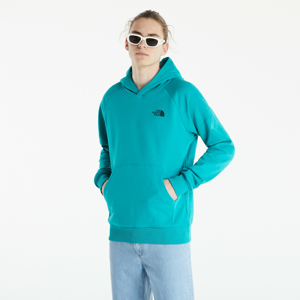 Mikina The North Face Raglan Red Box Hoodie Tyrkysová