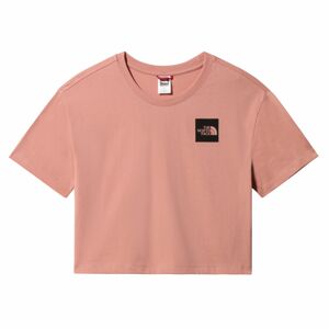 Dámský top The North Face W Cropped Fine Tee Pink