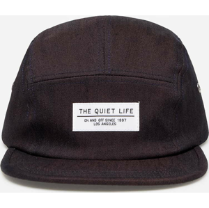 Kšiltovka The Quiet Life Overdyed Denim 5 Panel Camper Hat denim
