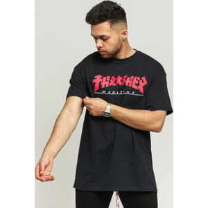 Tričko s krátkým rukávem Thrasher Godzilla Tee černé