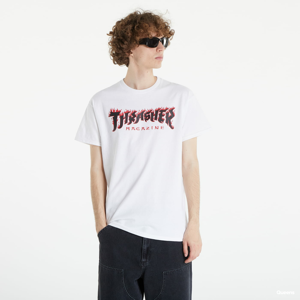 Tričko s krátkým rukávem Thrasher Possessed Logo T-shirt bílé
