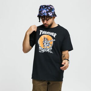 Tričko s krátkým rukávem Thrasher Skate Outlaw Tee By Pushead Black