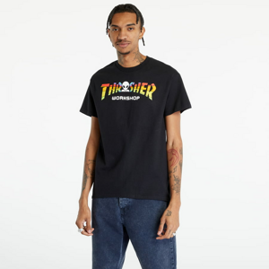 Tričko s krátkým rukávem Thrasher x AWS Spectrum T-shirt Black
