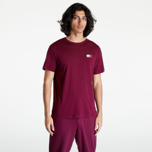 Tričko s krátkým rukávem Tommy Hilfiger 85 Logo Relaxed Fit T-Shirt Classic Burgundy