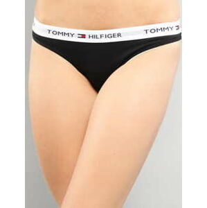 Kalhotky Tommy Hilfiger Cotton Bikini - Slip Iconic C/O černé