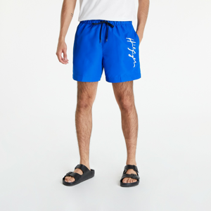Pánské koupací šortky Tommy Hilfiger Logo Medium Drawstring Swim Shorts Blue