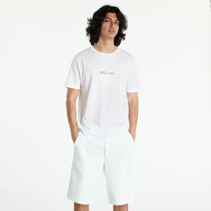 Pánské tričko Tommy Hilfiger T-Shirt Crew Neck bílé