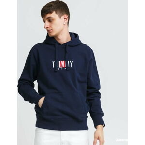 Mikina TOMMY JEANS M Timeless Tommy Hoodie Navy