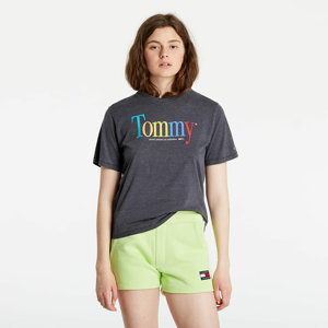Dámské tričko TOMMY JEANS Relaxed Color Tommy Tee Black