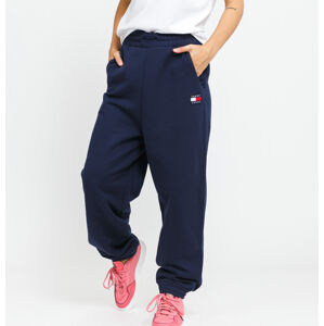 Tepláky TOMMY JEANS Relaxed HRS Badge Sweatpant Navy