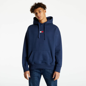 Mikina TOMMY JEANS Tommy Badge Hoodie Twilight Navy