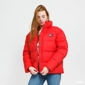 Dámská zimní bunda TOMMY JEANS W Modern Puffer Jacket červená