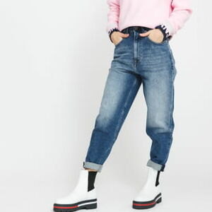 Dámské jeans TOMMY JEANS W Mom Jeans High Rise Tapered oslo light blue comfort