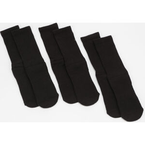 Ponožky Under Armour 3Pack Core Crew Socks černé