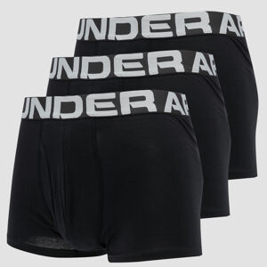 Under Armour Charged Cotton 3in 3Pack černé