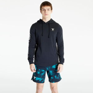 Mikina Under Armour Project Rock Terry Hoodie Black/ White