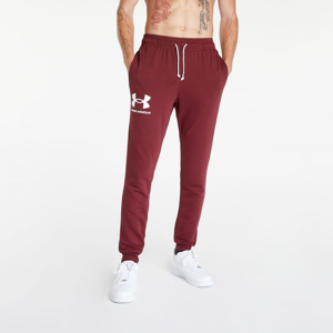 Kalhoty Under Armour Rival Terry Jogger Chestnut Red/ Onyx White
