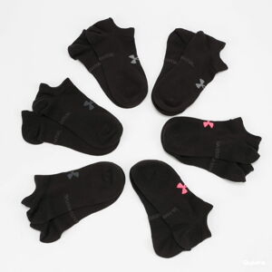 Ponožky Under Armour Women's 6Pack Essential Socks černé