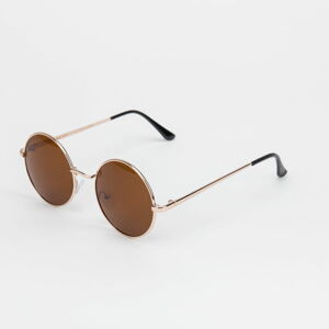 Sluneční brýle Urban Classics 107 Sunglasses UC zlaté / hnědé