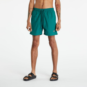 Pánské koupací šortky Urban Classics Block Swim Shorts Green
