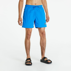 Pánské koupací šortky Urban Classics Block Swim Shorts Cobalt Blue