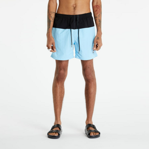 Pánské koupací šortky Urban Classics Block Swim Shorts Blue/ Black