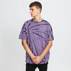 Tričko s krátkým rukávem Urban Classics Boxy Tye Dye Tee Purple