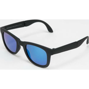Sluneční brýle Urban Classics Foldable Sunglasses With Case černé / modré