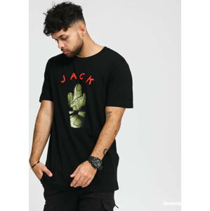 Tričko s krátkým rukávem Urban Classics Jack Tee černé