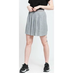 Sukně Urban Classics Ladies Jersey Pleated Mini Skirt šedá