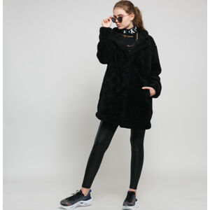 Dámská zimní bunda Urban Classics Ladies Oversized Sherpa Coat černá