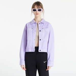 Džíska Urban Classics Ladies Short Boxy Worker Jacket Purple