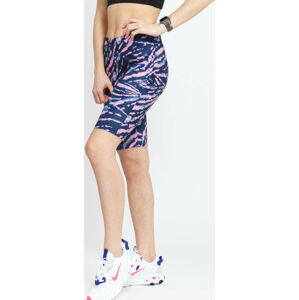 Dámské šortky Urban Classics Ladies Tie Dye Cycling Shorts navy / růžové