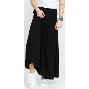 Sukně Urban Classics Ladies Viscose Midi Skirt Black