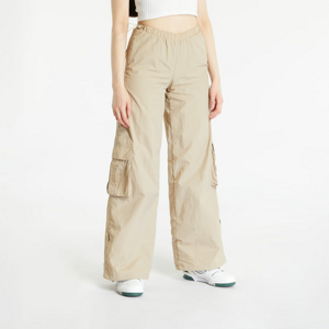 Dámské > Dámské kalhoty > Cargo Pants Urban Classics Ladies Wide Crinkle Nylon Cargo Pants Concrete