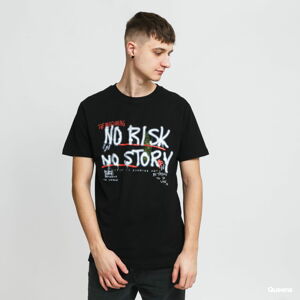 Tričko s krátkým rukávem Urban Classics No Risk No Story Tee Black
