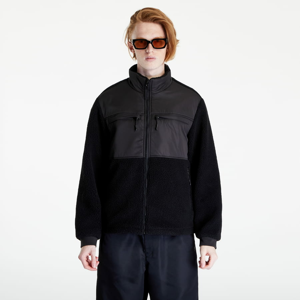 Podzimní bunda Urban Classics Patched Sherpa Jacket Black