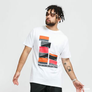Tričko s krátkým rukávem Urban Classics Sneaker Collector Tee bílé