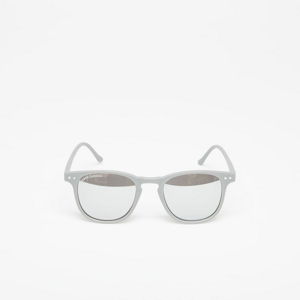 Sluneční brýle Urban Classics Sunglasses Arthur with Chain Grey/ Silver