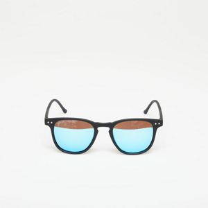 Sluneční brýle Urban Classics Sunglasses Arthur With Chain Black/ Blue