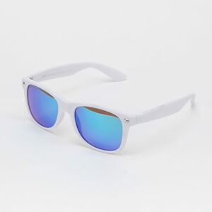 Sluneční brýle Urban Classics Sunglasses Likoma Mirror UC White/ Blue