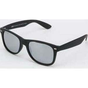 Sluneční brýle Urban Classics Sunglasses Likoma Mirror UC černé / stříbrné