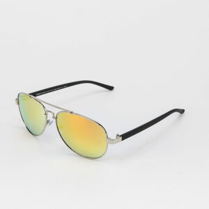 Sluneční brýle Urban Classics Sunglasses Mumbo Mirror UC Silver/ Orange